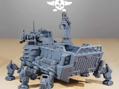 Scavenger Transport Tank 3D print model