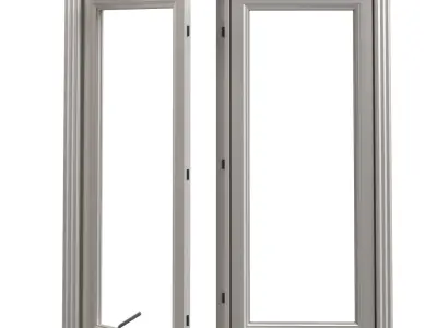 Casement Window PBR 3D model