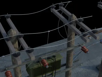 City assets 3D model