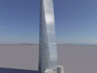 100 Leadenhall Street Tower - Diamond Tower 3D model