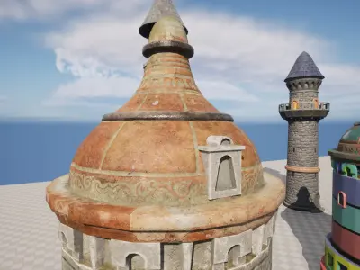 Castle 3D model