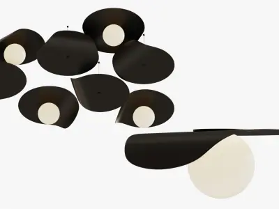 Ceiling Light Flow Kdln 3D model