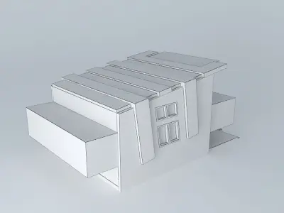 Ghoast exterior Free 3D model