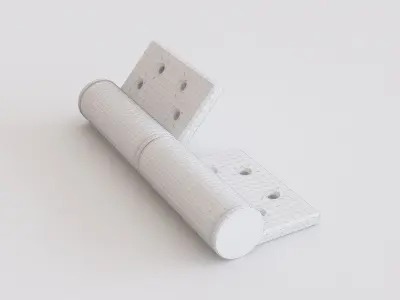 Door hinge vol 02 3D model