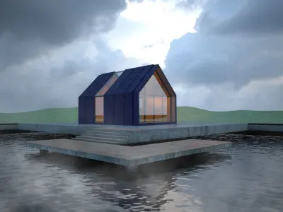 CASA SMITH Low-poly 3D model