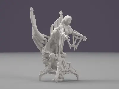 Siren Sci-fi 3D print model