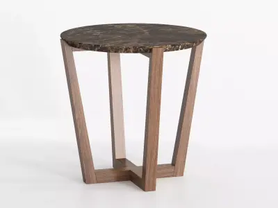 Albert 1 Side Tables 3D model
