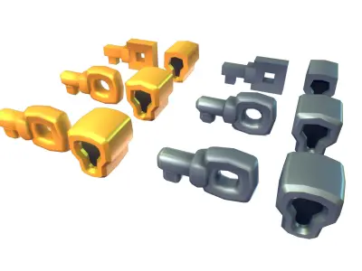 Instant Door - Proto Series Free low-poly 3D model