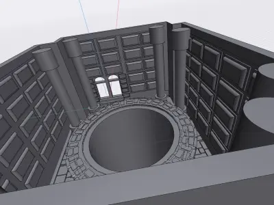 Temple Of The Well Of Eternity 3D model