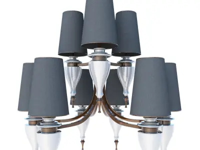 Pendant lamp Luster italamp majestic  3D print model