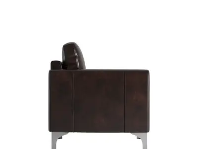 Shupe Club Sofa Chair - 2 Colour 3D model