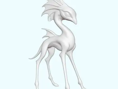 Zephyrix Ethereal Sky Drake Free 3D print model