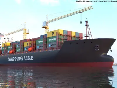  Bulk Container Ship Carrier 