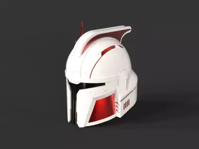 Custom Mandalorian Helmet 3D print model