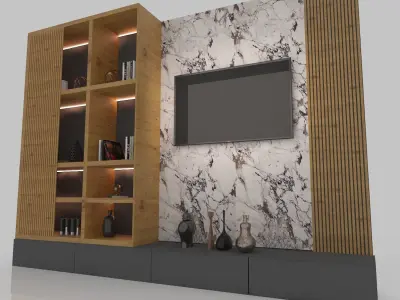 2 TV Unit   3D model