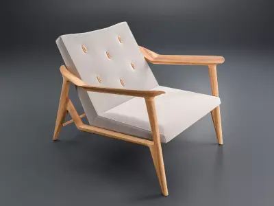 Hookl und Stool Lipa 3D model