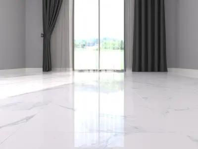 Marble Floor Museum Calacatta 4D White 60x60 Set 1 Texture