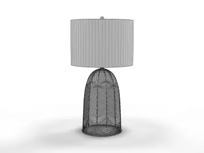 Aria Table Lamp 58A18 3D model