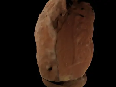 Rock salt lamp Free 3D model