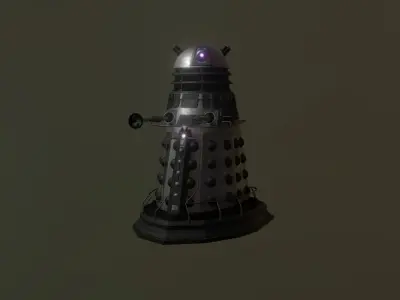 STEAMPUNK SPECIAL OPS DALEK PACK - Rogue Film Productions 3D model