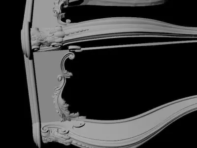  TOILET TABLE 3D model