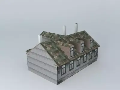 Riga Cesu street 35 Free 3D model