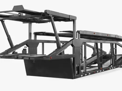  Trailers 3D Models Collection 6 