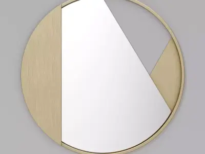 Revolution Wall Mirror 3D model