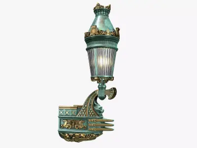 Wall Lamp 3D model 49