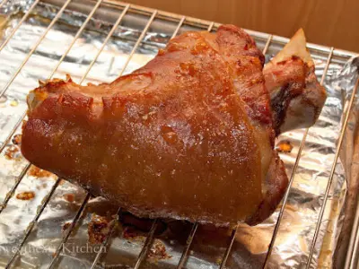 Food German Pork Knuckle and beer combo Low-poly 3D model