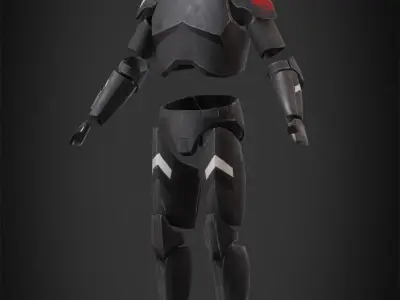 Purge Trooper Armor for Cosplay 3D print model