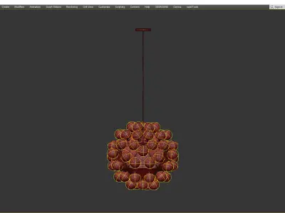 Pissenlit Low-poly 3D model