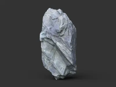 8 Modular Sharp Cliffs - 250706 Low-poly 3D model