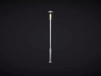 Lamp Post 02 3D model