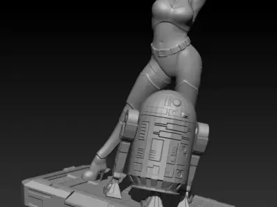 Sexy Stormtrooper 3D print model