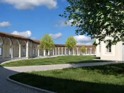 Rotonda della Besana MUBA Milano 3d model 3D model