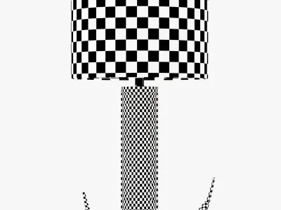 MUSE TABLE LAMP 3D model