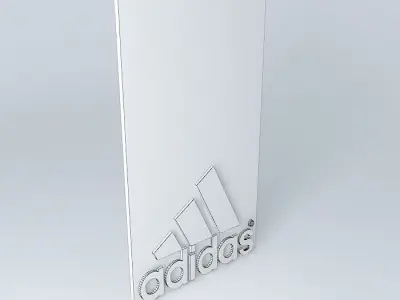Adidas - Signboard(with Contest-Entry-by-Hornsby) Free 3D model