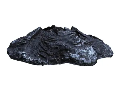 Crater HD Low-poly 3D model
