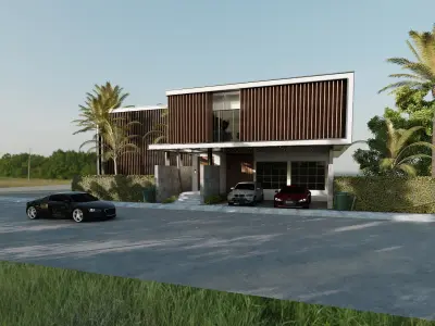 CG VILLA HOUSE 3D model