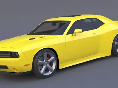 2010 Dodge Challenger SRT8 3D model