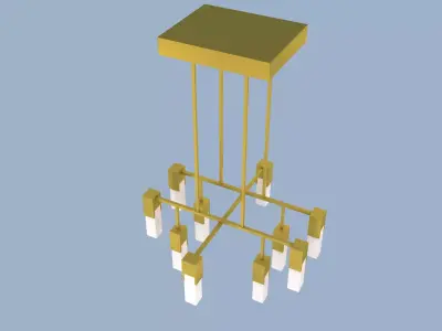 Chandelier 3D model