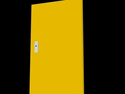 a door Free 3D model order