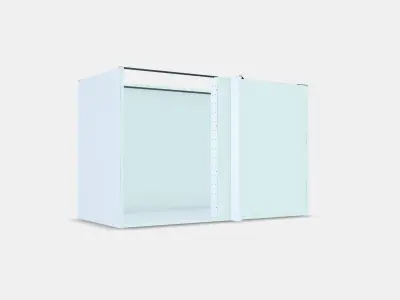 METOD carcase corner base unit Low-poly 3D model