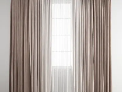 Curtain 523 3D model