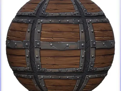 Stylized Wood Seamless Texture Texture 40