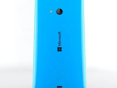  Microsoft Lumia 540 Blue 3D model