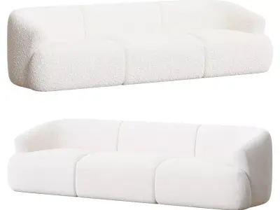 Modular Sofa 3D model buy