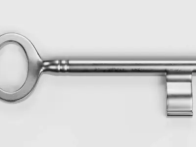 New Key V1 - Universal Hollow Barrel Skeleton Key 3D model