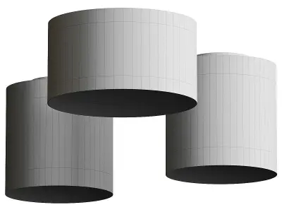 Kuzco Lighting Birch Ceiling Lamps 3D model